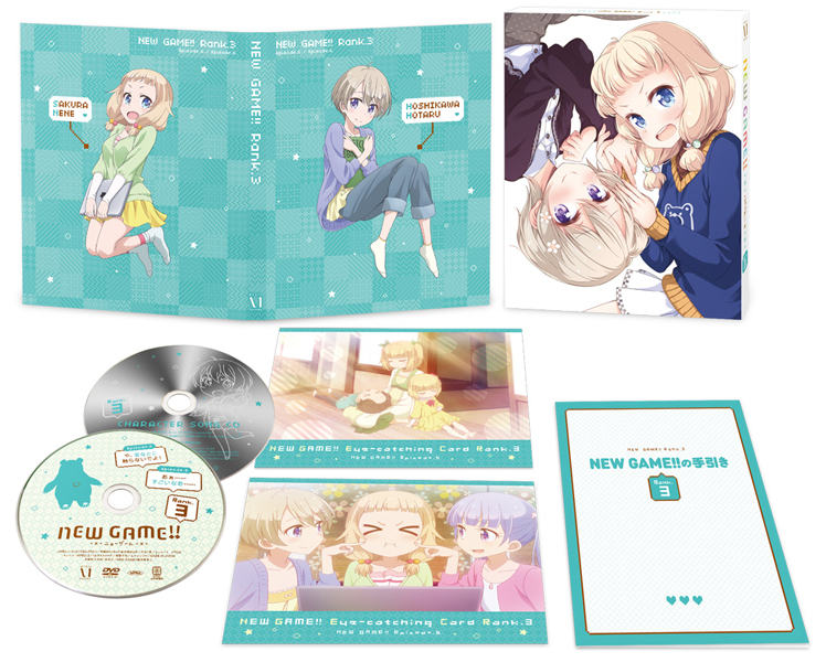 NEW GAME！！2期 DVD全巻完結セット アニメ DVD/ブルーレイ 本・音楽・ゲーム 卸売